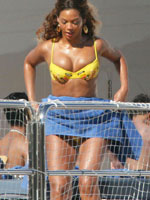 Beyonce Knowles. See samples video with