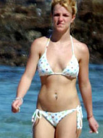 Britney Spears in a hot bikini..