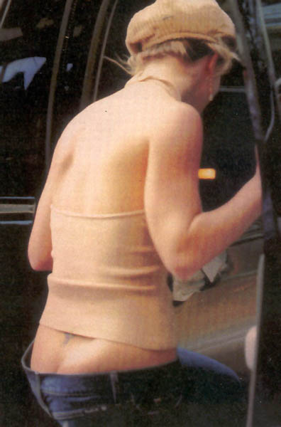 Britney naked paparazzi photo spear