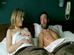 Valeria Bruni Tedeschi nude on bed while