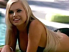 Magnificent Sophie Monk riding a hard