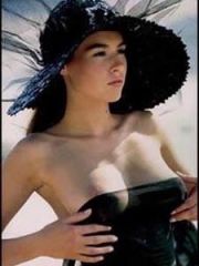 sexy actress Vanessa Demouy posing in hot