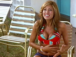 Nude celebrity Eva Mendes free movie #2