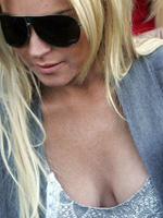 Celebrity Lindsay Lohan hot paparazzi..