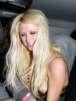 Paparazzi photos of Paris Hilton..