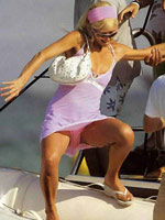 Scandalous photos of star Paris Hilton