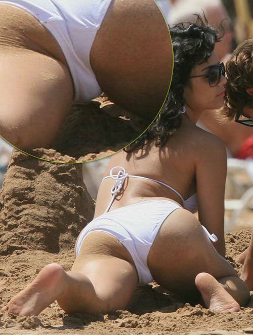 Awesome hot swimsuit and upskirt pics of Vanessa Hudgens. Ph