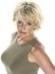 Hot blondie busty bumshell Amanda Tapping