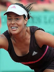 Ana Ivanovic cleavage in little sport..
