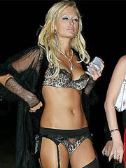 Paris Hilton naughty in very hot lingerie