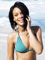 Rihanna. See samples video with Rihanna.