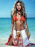 Nude celebrity Shakira free pic #13